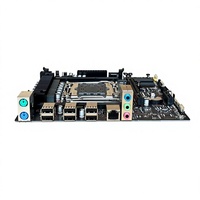 Baru X99-P32 papan komputer Desktop Intel H55 Chipset DDR3 2011-3 Pin M.2 kartu jaringan Gigabit SATA keras terintegrasi untuk E5 CPU