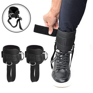 هانوي كا ملحقات اللياقة البدنية المخصصة صالة الألعاب الرياضية الأشرطة الكاحل قابل للتعديل مع مشبك تنفس لآلات الكابلات قوة تجريب - Product Image 6