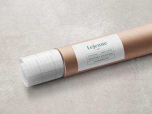 Nhà máy bán hương dính Kraft các tông gửi thư vận chuyển hộp Áp phích lớn dài ống giấy xi lanh bao bì với nắp nhựa - Product Image 5