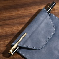 Porta Menús de PU con Logotipo Personalizado en Varios Tamaños, con Cierre Magnético, Bloc de Notas y Organizador de Documentos para Estudio u Oficina