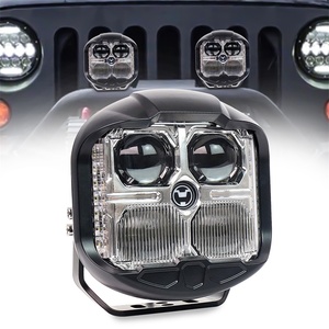 OVOVS - Luz LED Todoterreno de 6 Pulgadas y 65 W con Doble Luz Estroboscópica Lateral para Camioneta, ATV, SUV, UTV, Barco - Product Image 1