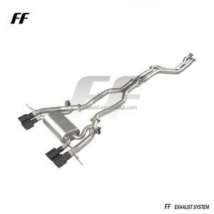 Nouvel échappement Catback Valvetronic Z-PIPE pour BMW M3/M4 G80/G82 M2 G87 <span class=keywords><strong>S58</strong></span> 3.0T avec tube intermédiaire à longueur égale et tube en Z - Product Image 3