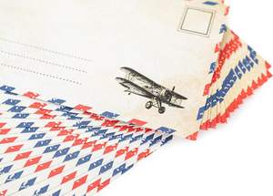 Paquete de 200 Sobres para Cartera - 120 Sobres para Correo Aéreo y 80 Sobres Azules para Invitaciones, Cartas de Amor, Troops, Navidad - Product Image 2