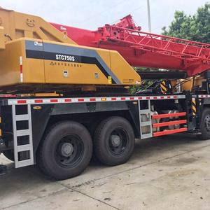 รถเครนมือสอง Sany STC750 75 ตัน STC800 เครื่องจักรก่อสร้าง รถบรรทุกติดเครน เครนเคลื่อนที่ SANT STC750 STC550 ขาย - Product Image 4