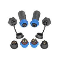 300V 10A AC Power K15 Fil à Panneau Mâle Femelle Prise Assemblage Câble Connecteur Soudure/Vis Cosse Câblage Câblage Prise Étanche