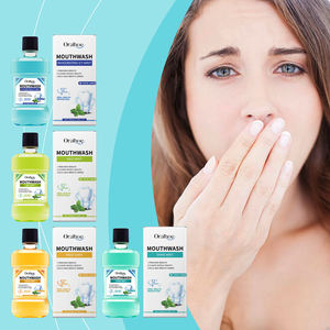 Oralhoe Daily Care Mint Blanqueamiento Líquido Enjuague bucal <span class=keywords><strong>Aliento</strong></span> fresco y manchas de dientes Limpieza refrescante de dientes Eliminación de olores orales - Product Image 1