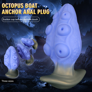Tapón Anal de Pulpo de Colores Mezclados, Juguetes Sexuales para Adultos, Tentáculos de Pulpo, Tapón Anal, Dildo <span class=keywords><strong>Animal</strong></span>, Juguetes Sexuales - Product Image 1