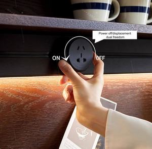 Buffet mural en bois massif de style mid-century, gain de place, salon, bar <span class=keywords><strong>à</strong></span> domicile, rangement pour <span class=keywords><strong>machine</strong></span> <span class=keywords><strong>à</strong></span> <span class=keywords><strong>café</strong></span> - Product Image 6