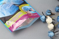 Emballage de jouets en plastique transparent écologique à prix avantageux, sac flexible épais avec logo personnalisé pour la papeterie