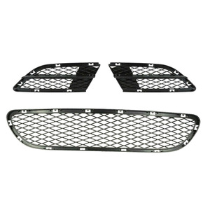 Grille inférieure de pare-chocs avant, cadre de phare antibrouillard, kit de grille en plastique ABS pour BMW Série 3 E90 E91 - Product Image 5
