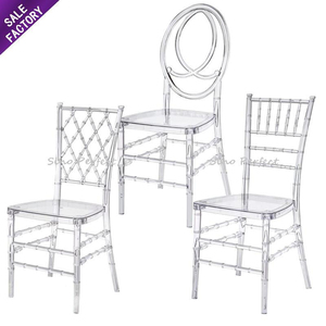 Foshan Furniture Outdoor Stacking Phoenix Clear Transparent Chivalry Event Banquet <b>Chairs</b> Party Wedding Crystal Acrylic <b>Chairs</b> - Product Image 5