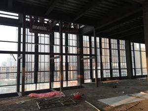 Đầy đủ màu sắc trong nhà trong suốt phim quảng cáo hiển thị <span class=keywords><strong>LED</strong></span> Màn hình phim <span class=keywords><strong>P16</strong></span> hiển thị video tường trên kính - Product Image 2