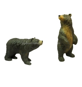 Cheap handmade art menti di <span class=keywords><strong>legno</strong></span> del mestiere orso <span class=keywords><strong>animali</strong></span> - Product Image 2