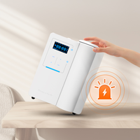 Diffuseur d'huiles essentielles électrique intelligent sans eau pour hôtel, diffuseur de parfum de table en plastique avec garantie d'un an