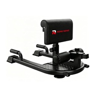 Appareil de Squat Sissy Robuste en Acier au Carbone Réglable 440lb pour Entraînement des Jambes et des Hanches à Domicile, Unisexe, OEM ODM Personnalisé