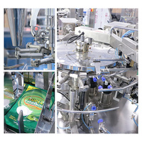 Machine d'emballage pour huile de cuisson comestible (palme, olive, tournesol) en sachet Doypack, avec fonction de remplissage et de scellage, et pour l'emballage de lubrifiant moteur en sachet.