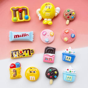 Zili Flatback resina charm Kawaii Cartoon Candy serie Festival decorazione per telefono accessori per decorazione scarpe - Product Image 5