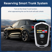 Route haut confortable entrée Auto Smart Lock universel modifié intelligent à distance LCD clé écran clé d'affichage pour voiture Cadillac