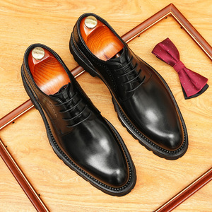 Mocasines Casuales de Cuero Genuino Hechos a Mano para Hombre, con Función de Aumento de Altura, para un Uso Cómodo y a la Moda - Product Image 3