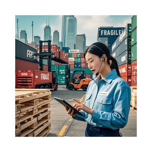 Layanan Trucking LCL + Trucking Services dari China Ningbo Shanghai Shenzhen Depan masuk ke pintu
