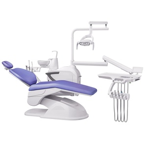 Fauteuil dentaire ergonomique avec réglage électrique et conception de contrôle des infections, unité dentaire de traitement à haute capacité de charge pour clinique - Product Image 6