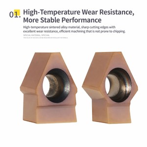 Fraiseuse CNC à rainures internes avec lame à insert carbure <span class=keywords><strong>DW6</strong></span> pour l'usinage de rainures aveugles, de cannelures et d'arbre à cannelures - Product Image 4