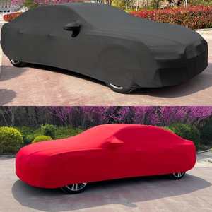 Housse <span class=keywords><strong>de</strong></span> voiture en Satin, <span class=keywords><strong>toile</strong></span> extensible universelle, <span class=keywords><strong>pour</strong></span> <span class=keywords><strong>Garage</strong></span>, Kit abri <span class=keywords><strong>Auto</strong></span> waffle, accessoires <span class=keywords><strong>Auto</strong></span> - Product Image 6