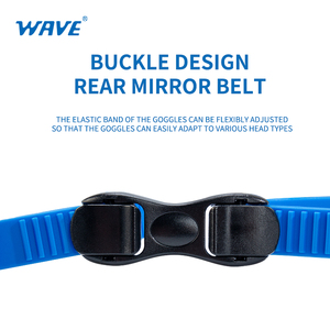 HD adultos Unisex grande gafas de natación negro UV buceo antiniebla de vidrio a prueba de agua gafas de natación fabricante - Product Image 4