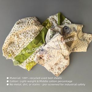 Paños de Limpieza de Algodón Puro de Color Claro, 1 kg, para Limpieza de Mecánicos de Automóviles, para Limpiar y Secar - Product Image 4