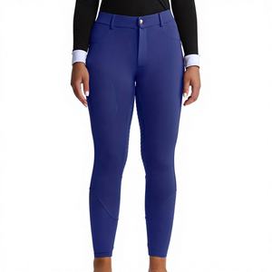 Pantalons d'équitation tendance pour femmes, antidérapants, confortables, durables, en polyester/spandex, pour l'entraînement, sur mesure - Product Image 1