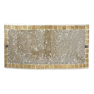 Applique rettangolare 1xE27 Mbar, mosaico 17x32,5x6 cm, ideale per illuminazione decorativa e ambienti accoglienti. - Product Image 1