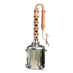Destilación <span class=keywords><strong>de</strong></span> <span class=keywords><strong>alcohol</strong></span> <span class=keywords><strong>industrial</strong></span> todavía Acero inoxidable Cobre Burbuja Placa Columna Sección Tapa - Product Image 5