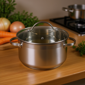 Olla para Carne KARL KRGER de 1.5 L, Olla para Sopa de Acero Inoxidable - Product Image 3