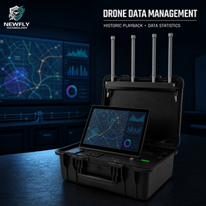Détecteur de drones portable CH11 1-10km <span class=keywords><strong>DJI</strong></span> AUTEL FPV WiFi Traceur de drones Localisation du pilote Sécurité Patrouille - Product Image 1