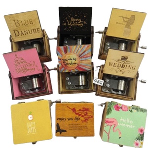 โรงงานขายส่งกล่องดนตรีไม้ขนาดเล็กแบบกำหนดเอง - Product Image 2