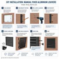 Panneaux à lamelles fixes en alliage d'aluminium 6063 décoratifs modernes pour l'ombrage des balcons extérieurs et la décoration des façades de bâtiments