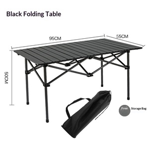 Strictly Selected Wholesale Durable Heavy Duty Carbon Steel Outdoor Folding Egg Roll <b>Table</b> <b>Portable</b> <b>Picnic</b> Stall Camping - Product Image 1