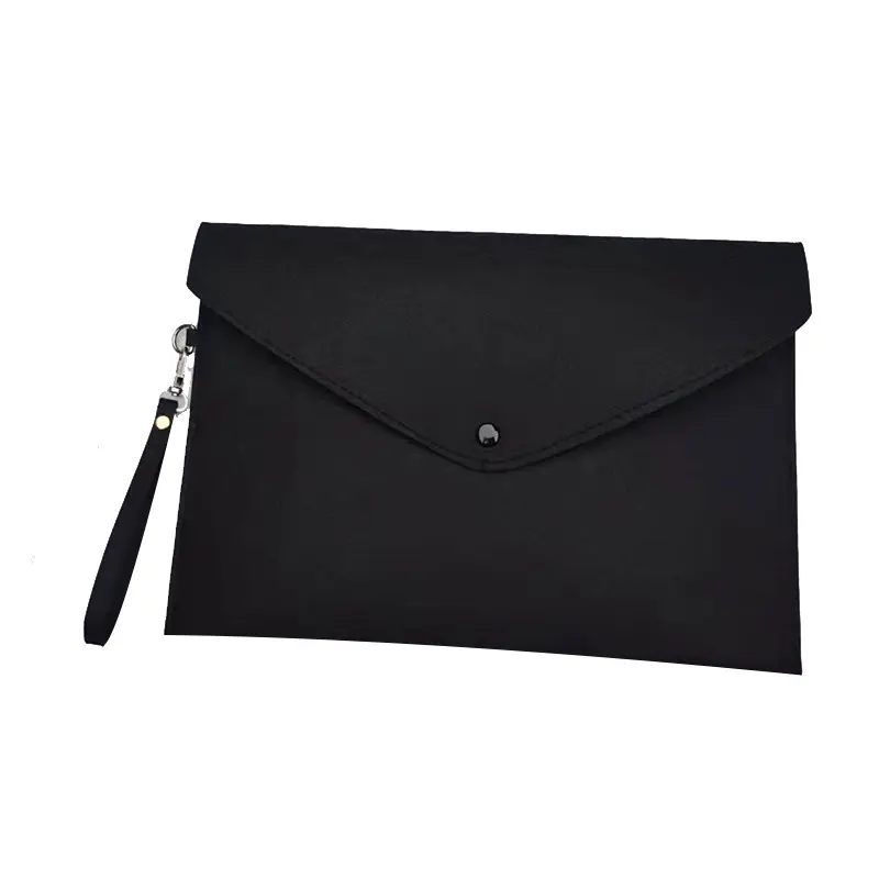 Luxury Office Durable Briefcase Laptop Bag Paper Portfolio Case A4 Folders Expanding Felt document bag