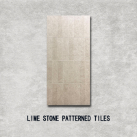 Offre Spéciale carreaux de porcelaine d'intérieur à motifs de pierre de chaux de style moderne 600x1200 pour le salon taille standard d'épaisseur de 20mm