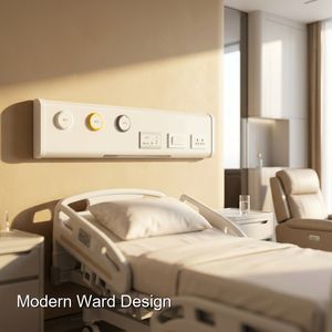 Maximice la Comodidad en la Recuperación con la Innovadora <span class=keywords><strong>Arquitectura</strong></span> <span class=keywords><strong>de</strong></span> la Unidad <span class=keywords><strong>de</strong></span> Cabecera <span class=keywords><strong>de</strong></span> Cama Hospitalaria Keling Medical - Product Image 1