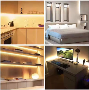 Tira de luz LED COB de 12V CC con adaptador de conector CC IP20 regulable, adecuada para iluminación interior y decoración de habitaciones. - Product Image 4
