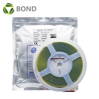 Cob led bande 12v fob led bande lumineuse profil en aluminium pour