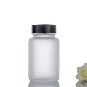 Botellas de Cápsulas Esmeriladas de 200 ml para Venta al por Mayor, Colores Personalizables, Serigrafía, Envases para Suplementos Farmacéuticos y de Salud - Product Image 1