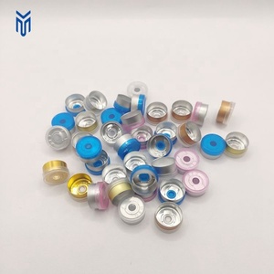 Tappo Filp Off in plastica di alluminio a crimpare da 13mm all'ingrosso per fiale di iniezione - Product Image 3