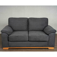 Canapé sectionnel inclinable élégant en bois massif pour salon moderne, villa, qualité supérieure, solutions d'assise élégantes et confortables