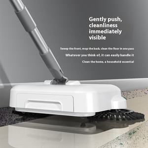 Ensemble balai et pelle à poussière à manivelle manuelle en microfibre pour la maison, directement <span class=keywords><strong>de</strong></span> l'usine, durable, à un clic - Product Image 4