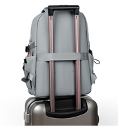 Nouveautés 2025 Sac à dos imperméable pour ordinateur portable Mode Sport en plein air École Livre Sac à dos d'affaires pour hommes Voyage avec port de chargeur USB