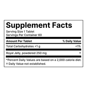 Tableta de <span class=keywords><strong>jalea</strong></span> <span class=keywords><strong>real</strong></span> para soporte inmunológico, tableta de extracto de <span class=keywords><strong>jalea</strong></span> <span class=keywords><strong>real</strong></span> vegetariana acreditada por GMP - Product Image 2