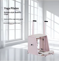 Chaise de Pilates portable en métal pour la maison et le commerce, équipement de fitness coréen pour le renforcement du tronc