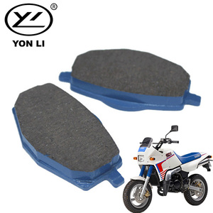 ผ้าเบรกหลังเซรามิกแบบเผา YL-F006 สำหรับขายส่ง อายุการใช้งาน 9000-20000 กม. สำหรับรถจักรยานยนต์ยามาฮ่า <span class=keywords><strong>TZR</strong></span> 50/125 DT125 YZ125 - Product Image 3